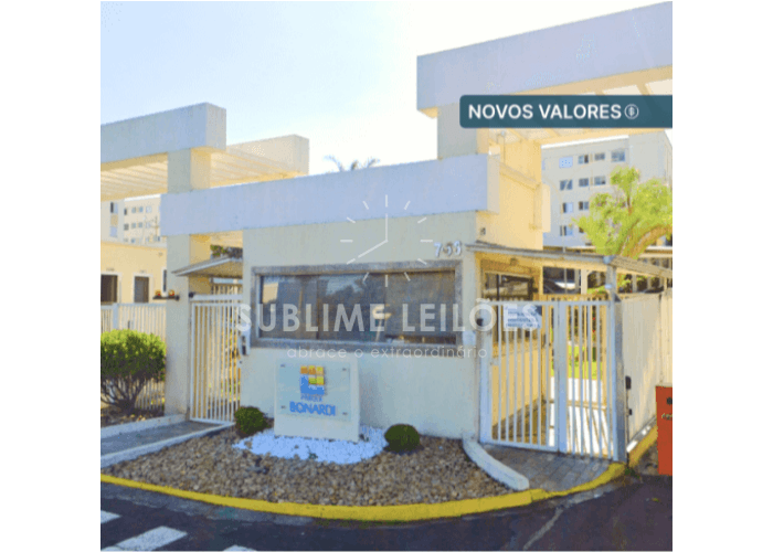 Apartamento em leilão em Bauru - SP — 2 dormitórios | Vaga | 47m² útil Apartamento em Bauru I