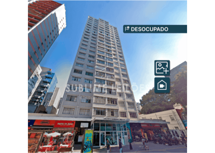 Apartamento em leilão em São Paulo - SP — 2 dormitórios | 106m² útil Apartamento na Bela Vista