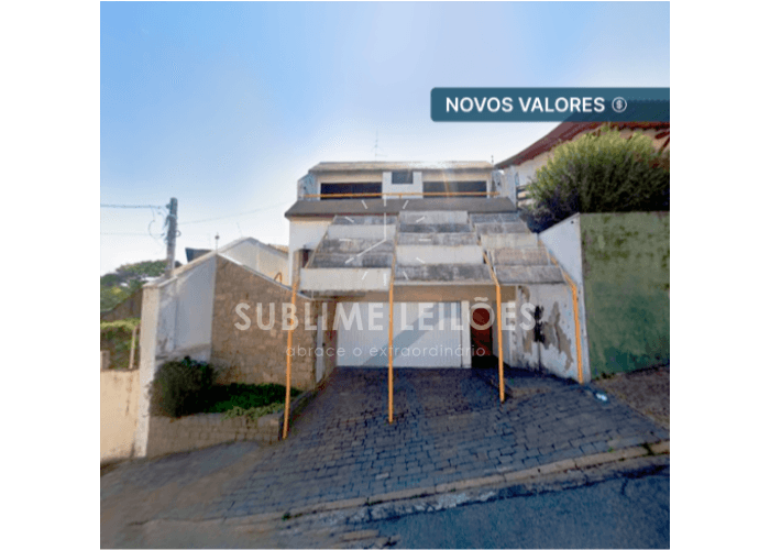 Terreno em leilão em Campinas - SP — Terreno de 288m² | Constr. de 332m² Sobrado em Campinas