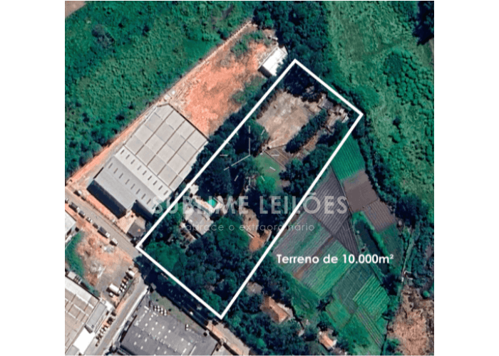 Foto 1 de 19: Terreno em leilão em Itaquaquecetuba - SP — Terreno de 10.000M² | Quadra | Piscina Casa de campo em Itaquaquecetuba