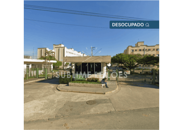 Apartamento em leilão em Jacareí - SP — Vaga | 54m² útil Apartamento em Jacareí
