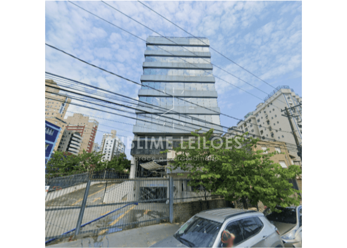 Terreno em leilão em Santos - SP — Terreno de 2.085m² | Constr. de 9.272m² Prédio comercial em Santos