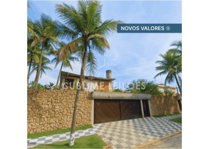 Terreno em leilão em Guarujá - SP — Terreno de 2.000m² | Constr. de 800m² Sobrado no Guarujá