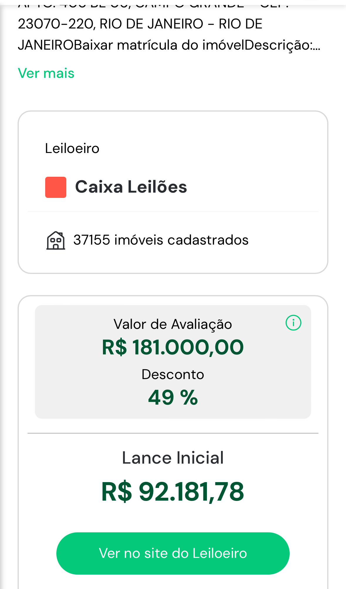 leilão imagem